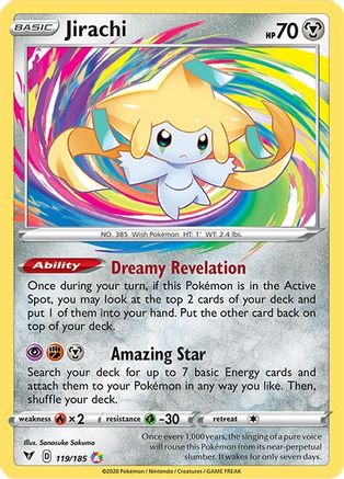 Image of Jirachi (119/185) [Sword & Shield: Vivid Voltage]