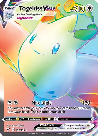 Image of Togekiss VMAX (191/185) [Sword & Shield: Vivid Voltage]