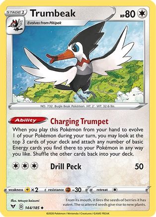 Image of Trumbeak (144/185) [Sword & Shield: Vivid Voltage]