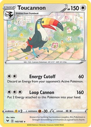 Image of Toucannon (145/185) [Sword & Shield: Vivid Voltage]