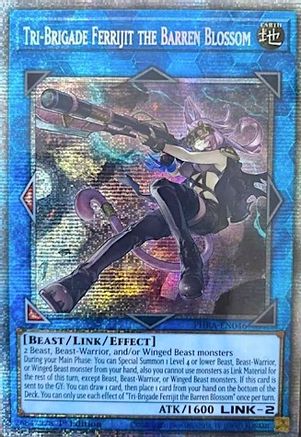 Image of Tri-Brigade Ferrijit the Barren Blossom (Starlight Rare) [PHRA-EN046] Starlight Rare