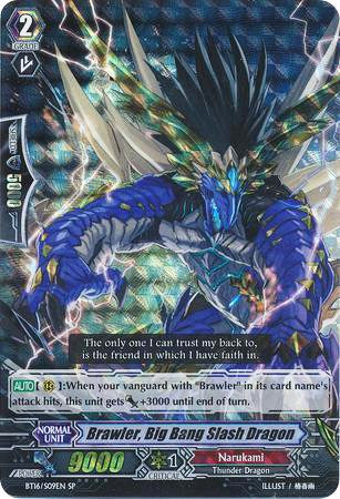 Image of Brawler, Big Bang Slash Dragon (BT16/S09EN) [Legion of Dragons and Blades ver.E]