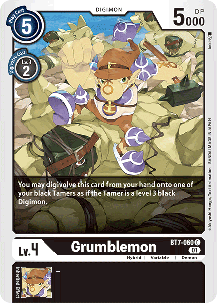 Image of Grumblemon [BT7-060] [Next Adventure]