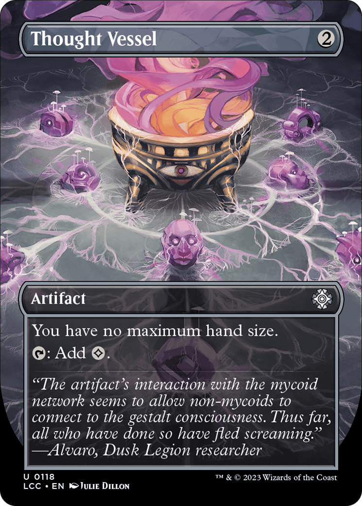 Image of Thought Vessel (Borderless) [The Lost Caverns of Ixalan Commander]