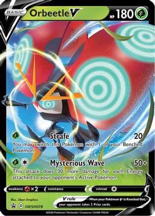Image of Orbeetle V (SWSH078) [Sword & Shield: Black Star Promos]