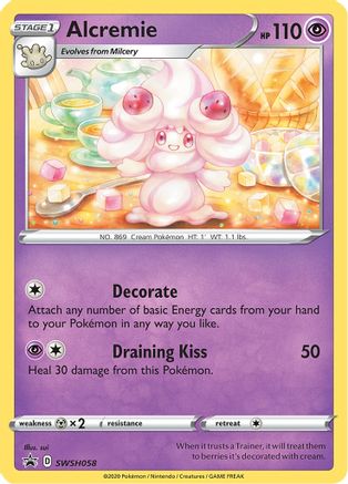 Image of Alcremie (SWSH058) [Sword & Shield: Black Star Promos]