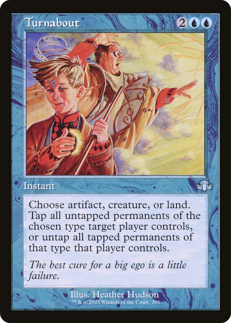 Image of Turnabout (Retro) [Dominaria Remastered]