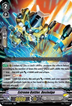 Image of Extreme Battler, Dosledge (STORM OF THE BLUE CAVALRY)