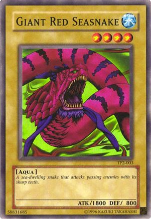 Image of Giant Red Seasnake [TP2-003] Super Rare