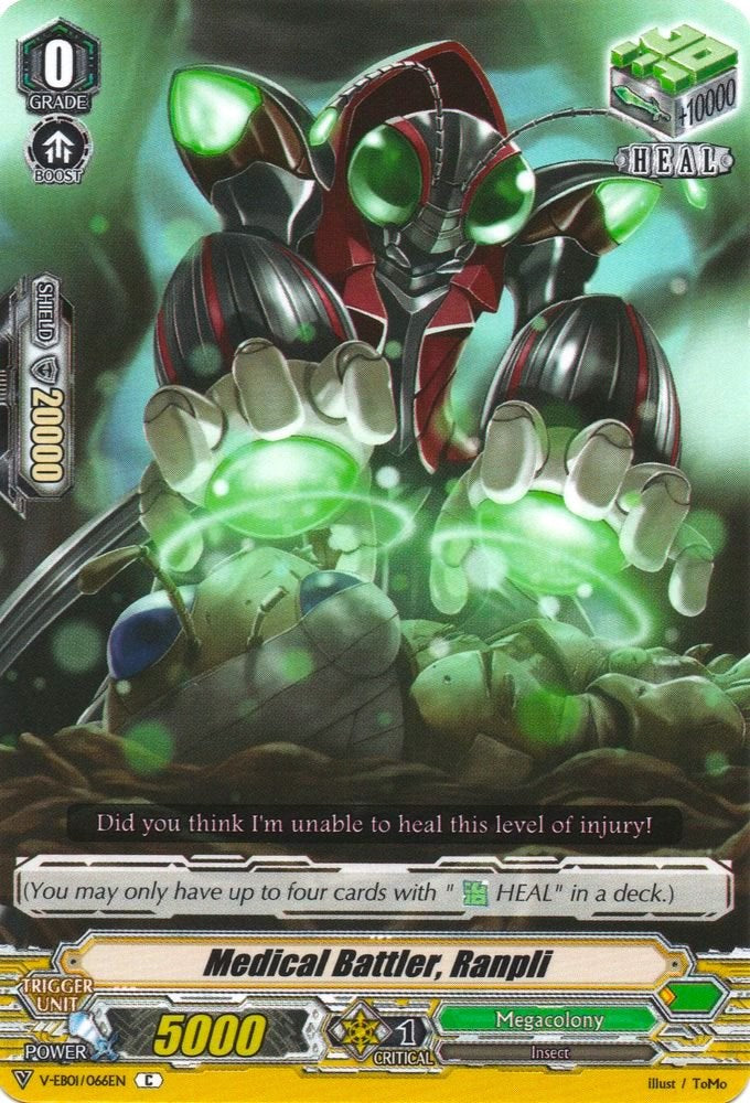 Image of Medical Battler, Ranpli (V-EB01/066EN) [The Destructive Roar]