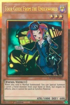 Image of Tour Guide From the Underworld [MAGO-EN007] Gold Rare