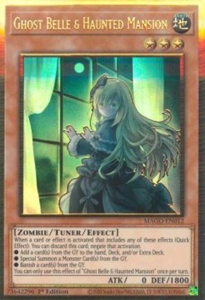Image of Ghost Belle & Haunted Mansion (Alternate Art) [MAGO-EN012] Gold Rare