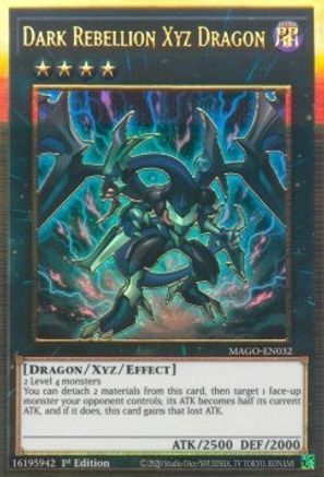 Image of Dark Rebellion Xyz Dragon [MAGO-EN032] Gold Rare