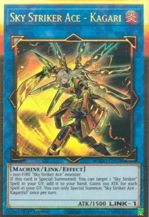 Image of Sky Striker Ace - Kagari [MAGO-EN038] Gold Rare