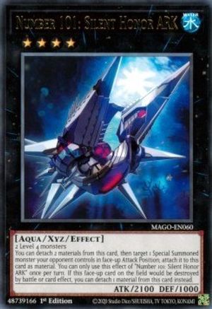 Image of Number 101: Silent Honor ARK [MAGO-EN060] Rare