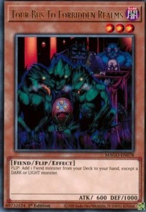 Image of Tour Bus To Forbidden Realms [MAGO-EN078] Rare
