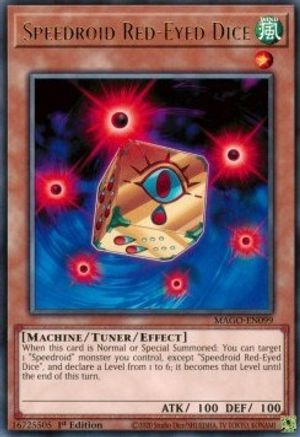 Image of Speedroid Red-Eyed Dice [MAGO-EN099] Rare