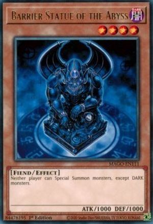 Image of Barrier Statue of the Abyss [MAGO-EN111] Rare