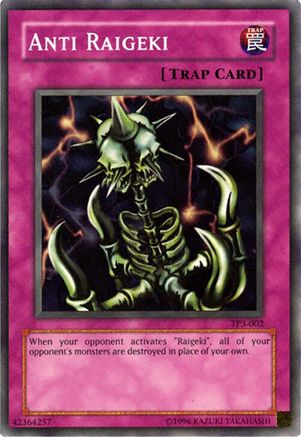 Image of Anti Raigeki [TP3-002] Super Rare