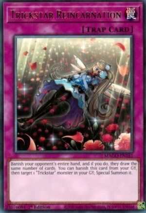 Image of Trickstar Reincarnation [MAGO-EN161] Rare