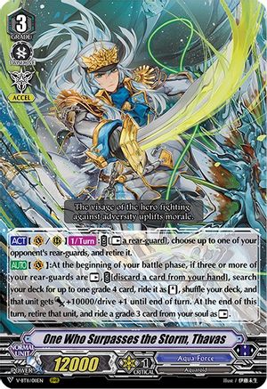 Image of One Who Surpasses the Storm, Thavas (STORM OF THE BLUE CAVALRY)