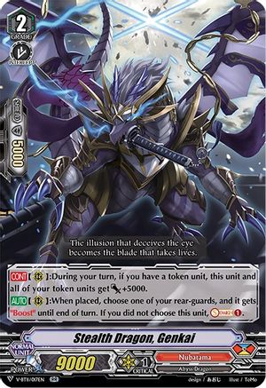 Image of Stealth Dragon, Genkai (STORM OF THE BLUE CAVALRY)