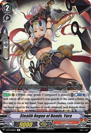 Image of Stealth Rogue of Bonds, Yura (STORM OF THE BLUE CAVALRY)