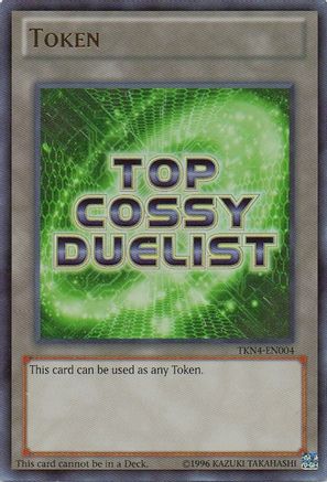 Image of Top Ranked COSSY Duelist Token (Green) [TKN4-EN004] Ultra Rare
