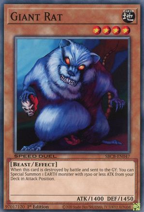 Image of Giant Rat [SBCB-EN047] Common