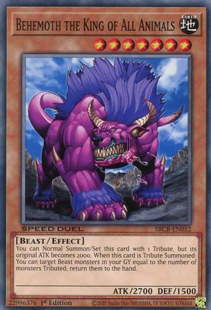 Image of Behemoth the King of All Animals [SBCB-EN052] Common