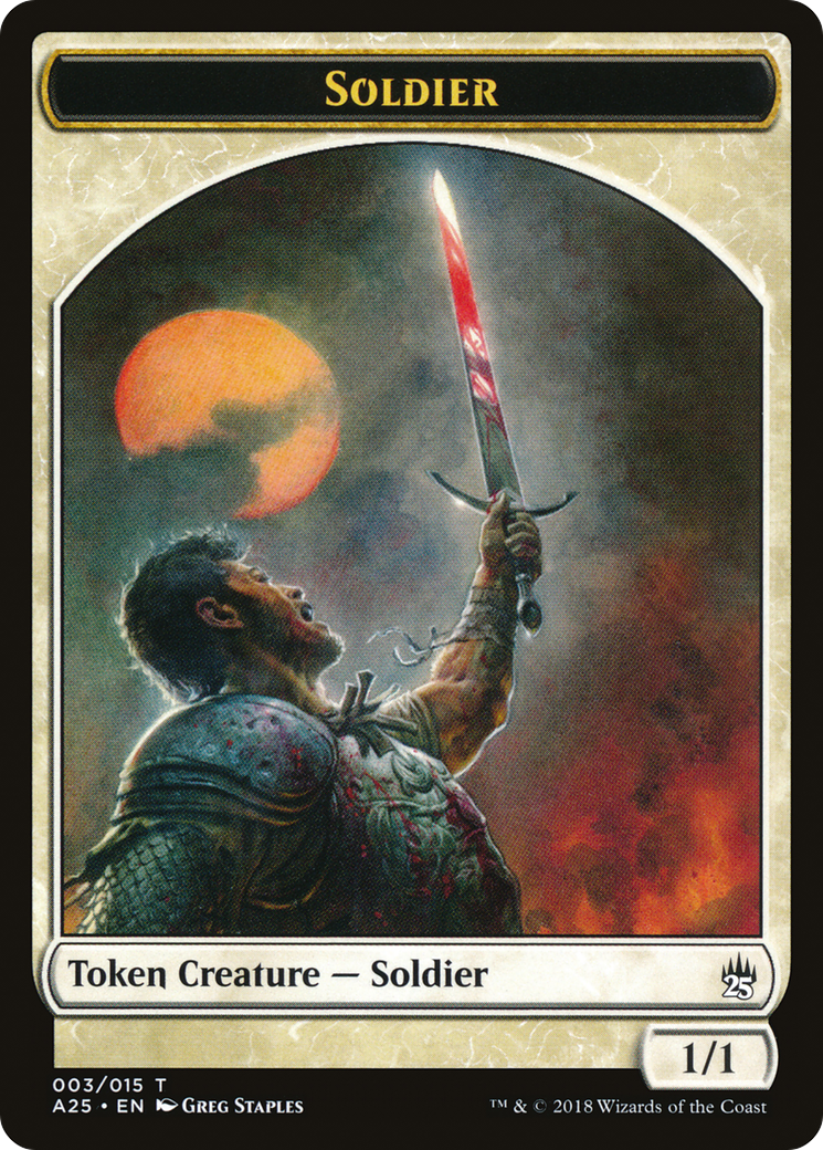 Image of Soldier Token [Masters 25 Tokens]