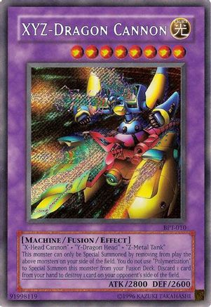 Image of XYZ-Dragon Cannon [BPT-010] Secret Rare