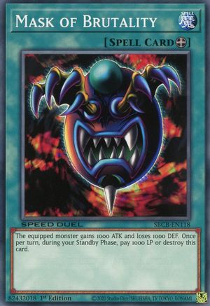 Image of Mask of Brutality [SBCB-EN118] Common
