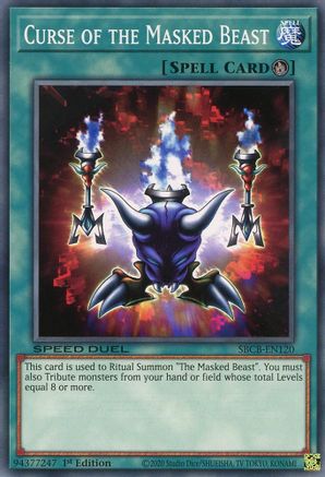 Image of Curse of the Masked Beast [SBCB-EN120] Common