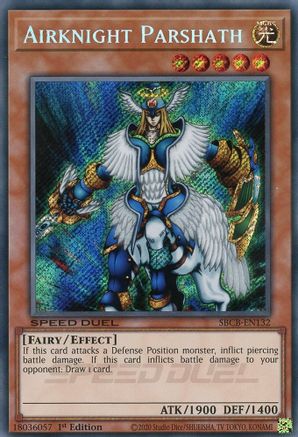 Image of Airknight Parshath (Secret) [SBCB-EN132] Secret Rare