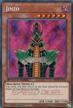 Image of Jinzo (Secret) [SBCB-EN147] Secret Rare
