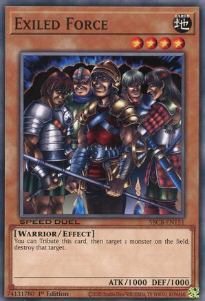 Image of Exiled Force [SBCB-EN151] Common