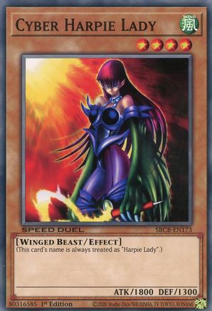Image of Cyber Harpie Lady [SBCB-EN173] Common