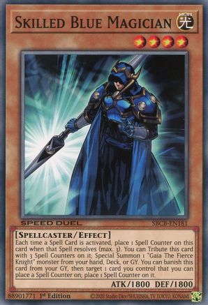 Image of Skilled Blue Magician [SBCB-EN181] Common