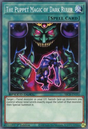 Image of The Puppet Magic of Dark Ruler [SBCB-EN192] Common