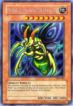 Image of Perfectly Ultimate Great Moth (The Sacred Cards) [TSC-001] Secret Rare
