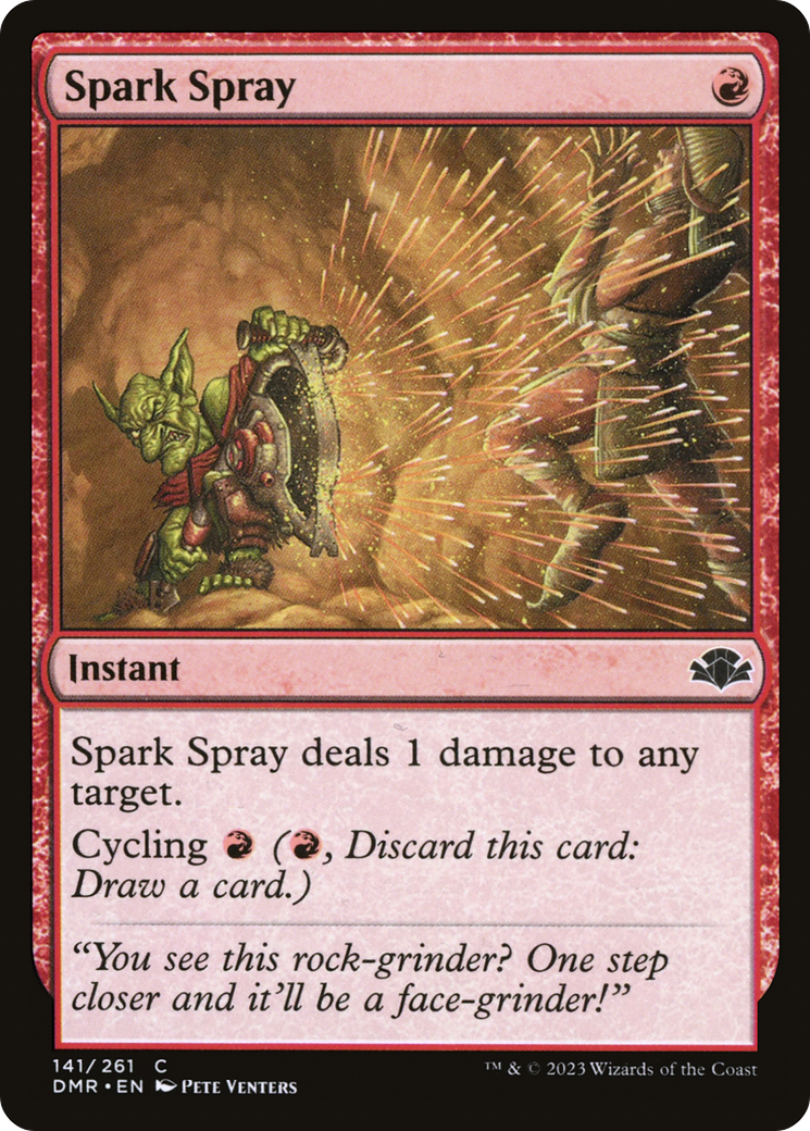 Image of Spark Spray [Dominaria Remastered]