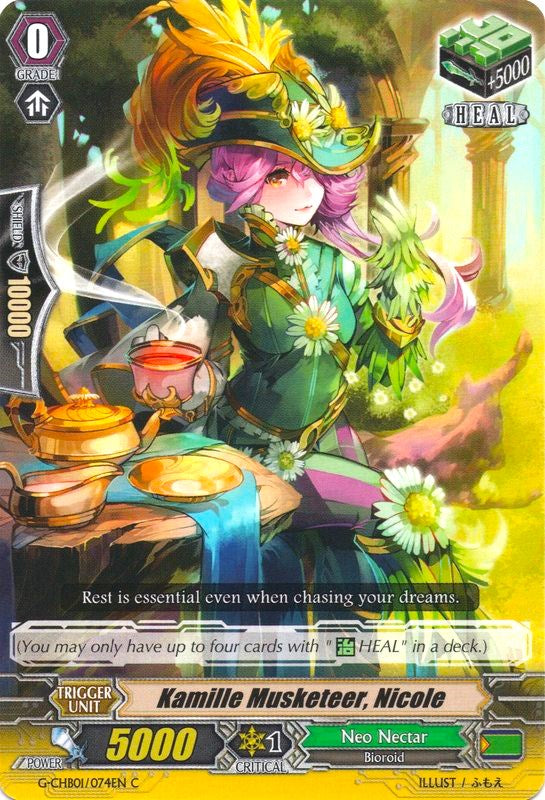 Image of Kamillee Musketeer, Nicole (G-CHB01/074EN) [TRY3 NEXT]