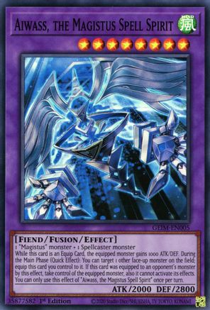 Image of Aiwass, the Magistus Spell Spirit [GEIM-EN005] Super Rare