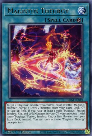 Image of Magistus Theurgy [GEIM-EN010] Rare