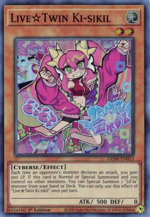 Image of Live Twin Ki-sikil [GEIM-EN013] Super Rare