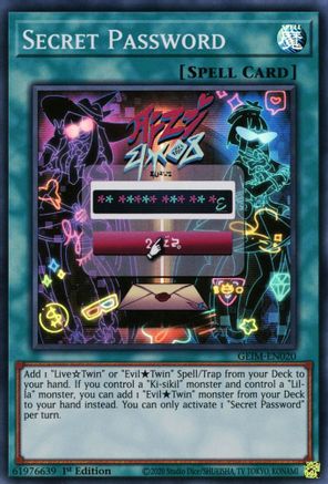 Image of Secret Password [GEIM-EN020] Super Rare