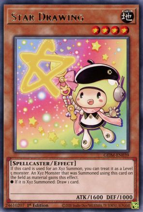 Image of Star Drawing [GEIM-EN039] Rare
