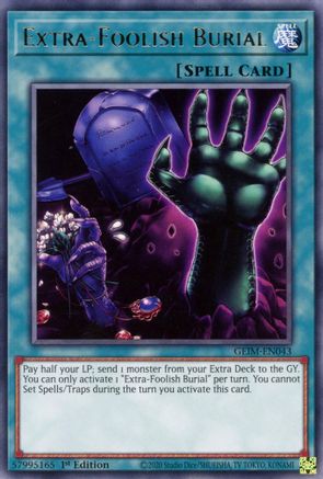 Image of Extra-Foolish Burial [GEIM-EN043] Rare