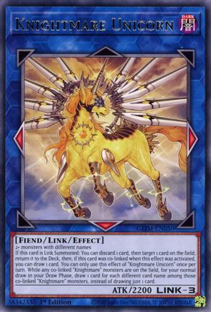 Image of Knightmare Unicorn [GEIM-EN050] Rare